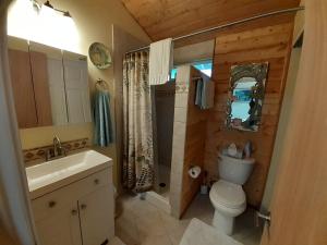 Paradise Cottage at Anthurium Hale的一间浴室