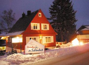 Posthotel Usseln v zimě