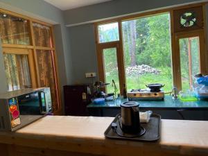 Kuchyň nebo kuchyňský kout v ubytování Getaway Stays Manali + 30 fotografií