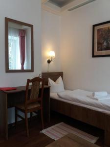 Posteľ alebo postele v izbe v ubytovaní Hotel Džbán