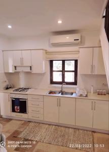 Η κουζίνα ή μικρή κουζίνα στο Malia Fountain House +15 φωτογραφίες
