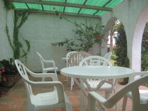 Patio nebo venkovní prostory v ubytování Hotel Roca