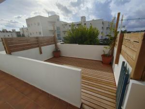 Balkón alebo terasa v ubytovaní Formentera suite 14