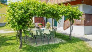 Zahrada ubytování Landhaus Bender Ferienwohnung mit Terrasse und Garten
