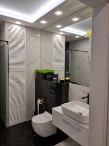 Łazienka w obiekcie Apartament Wyspiański