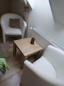 Et sittehjørne på Sasvár Apartman