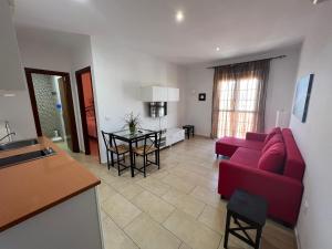 Posezení v ubytování Apartamentos Ortega