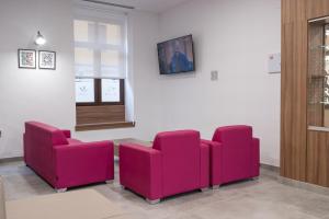 TV a/nebo společenská místnost v ubytování PALACIO REAL HOSTEL