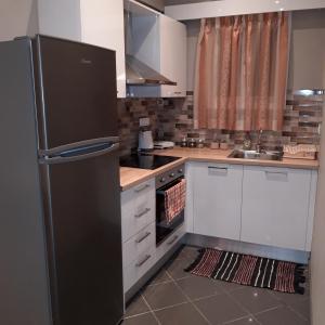 Кухня или мини-кухня в Sp+P apartment
