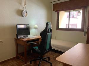 Telewizja i/lub zestaw kina domowego w obiekcie Casa Manus