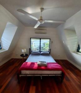 Voodi või voodid majutusasutuse Magnetic Diamond - Gorgeous Holiday Chalet toas