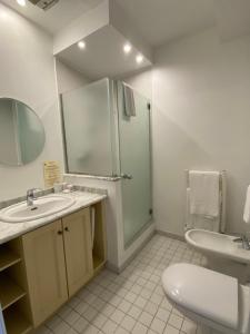 A bathroom at Albergo Del Sole