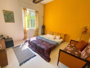 Un ou plusieurs lits dans un hébergement de l'établissement Tirana Backpacker Hostel