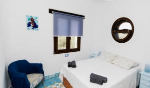 Χώρος καθιστικού στο Habitacion en la Finca Casa Halcon