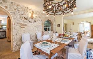 Χώρος καθιστικού στο Villa Laura