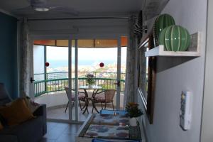 A balcony or terrace at TORRES DEL SOL 15 floor THE HIGHTEST