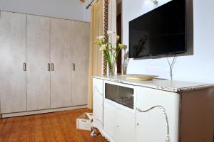 TV a/nebo společenská místnost v ubytování Prinilas manor