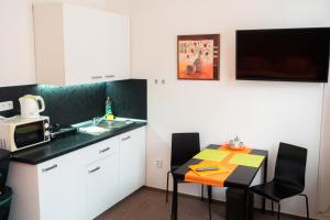 Kuchyňa alebo kuchynka v ubytovaní Apartments Radka
