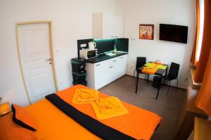 Kuchyňa alebo kuchynka v ubytovaní Apartments Radka