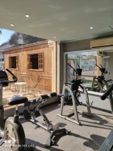 Fitness centrum a/nebo fitness zařízení v ubytování Seti Sharm Palm Beach Resort Families and couples only