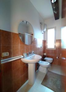 Kúpeľňa v ubytovaní Casa Lidia