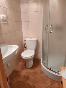 Ванная комната в Apartamenty Kołczewo