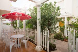 A garden outside Vera Playa Fuentemar