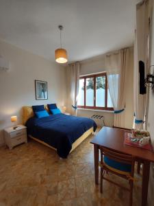 Katil atau katil-katil dalam bilik di Villa Rosa Sorrento