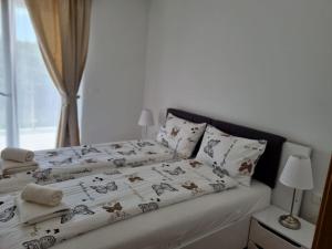 Postel nebo postele na pokoji v ubytování Villa Oasis - pool villa in heart of Istria