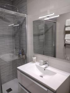 A bathroom at Mi Rinconcito