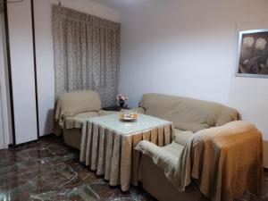 A seating area at Mi Rinconcito