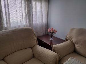 A seating area at Mi Rinconcito