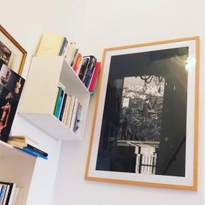Knihovna v bed and breakfast