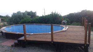 Bazén v ubytování Villa vacanze Bosa nebo v jeho okolí