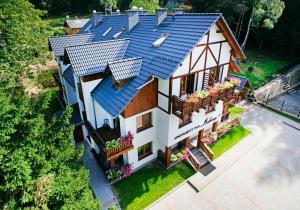 Budynek, w którym mieści się apartament