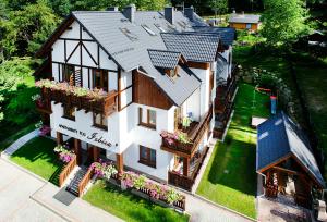 Budynek, w którym mieści się apartament