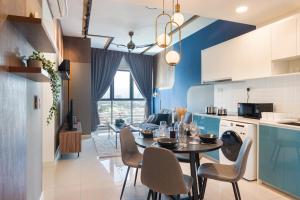 Nhà bếp/bếp nhỏ tại Continew Residensi by Airhost