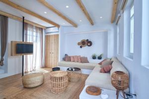 TV a/nebo společenská místnost v ubytování Casa Mardiva Sole