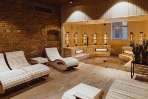 Posezení v ubytování ARCHE Dwór Uphagena Gdańsk