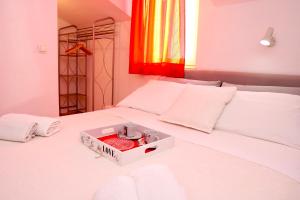 Postel nebo postele na pokoji v ubytování Cvita apartments