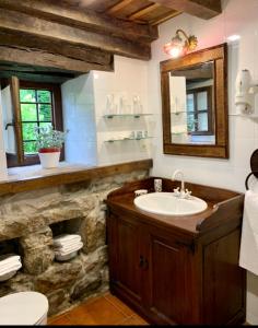 Łazienka w obiekcie La Casita de Cuestallano
