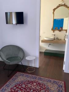 Voodi või voodid majutusasutuse Ortigia Twin Rooms toas
