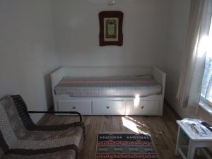 เตียงในห้องที่ Illésék Portája