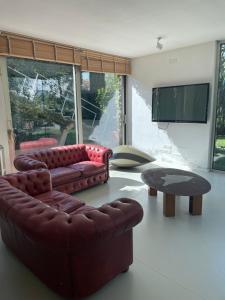 A seating area at Joey