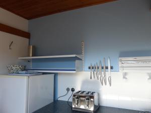 Kuchyň nebo kuchyňský kout v ubytování Aultbea Lodges