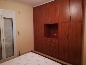 A bed or beds in a room at Dimitris Vaso’s Villa with Sea and Mountain View!