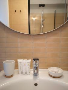Koupelna v ubytování APARTMENT IZABELA Opatija