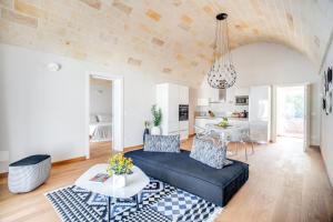 Χώρος καθιστικού στο Villa Jehudiel