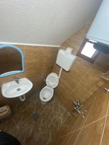 Koupelna v ubytování Rest&peace homes
