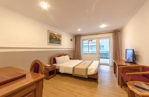 Sjónvarps- og/eða afþreyingartæki á Vietsovpetro Hotel Dalat
